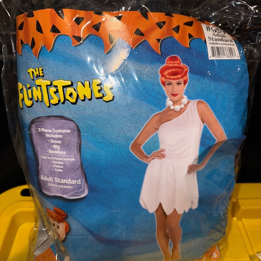 The Flintstones Wilma Costume - White